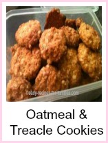 Oatmeal and Treacle Cookies from the collection of easy cookie recipes