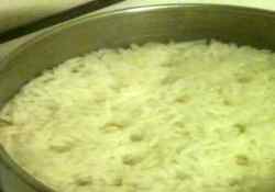 Perfectly cooked rice