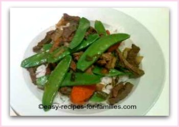 Healthy Easy Recipes - 10 Minute Beef n Veg