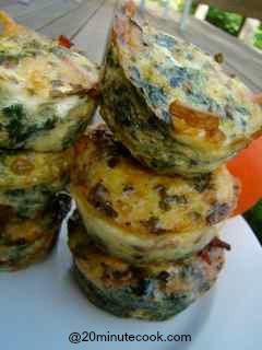 Bacon and egg muffins in under 20 minutes