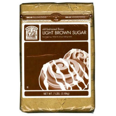 Bakers and Chefs Light Brown Sugar 7 pound bag