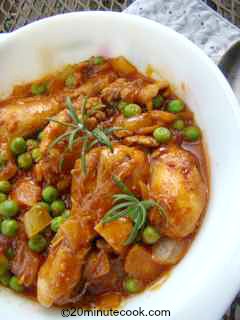 Chicken Recipie with a rich tomato base