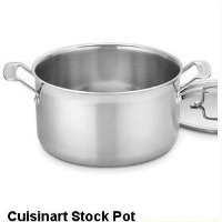 Cuisinart Stock Pot 6 quart Multiclad Pro. CLICK HERE FOR MORE DETAILS