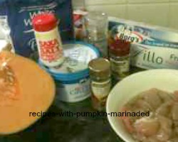 Ingredients For Diabetic Pumpkin Pie In Filo Pastry