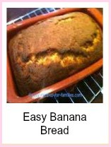 easy banana bread recipe. So simple!