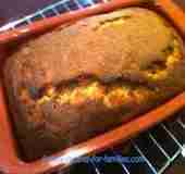 This banana bread was made with our easy banana bread recipe