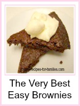 The very best easy brownies for dessert