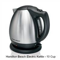 Hamilton Beach Kettle - Stainless Steel, Electric Kettle, 10 Cup Capacity. CLICK HERE FOR MORE DETAILS