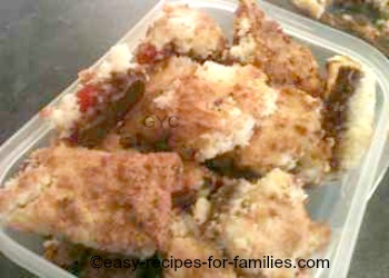 Homemade Candy Recipes - Chocolate Coconut Cherry Squares