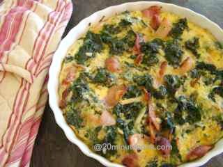 Gluten free quiche baked beautifully