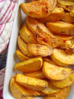 Learn how to cook sweet potatoes