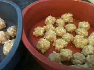 Easy Cheesy Balls Place On Non Stick Bakeware