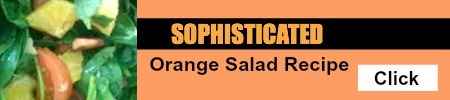 Sophisticated Orange Salad Recipe