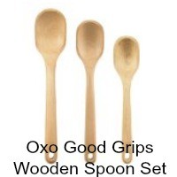 OXO Good Grips Wooden Spoon Set of 3. CLICK HERE FOR MORE DETAILS