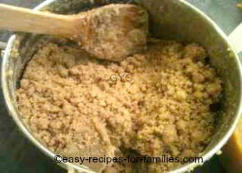 Learn How To Make The Pumpkin Crumble Topping