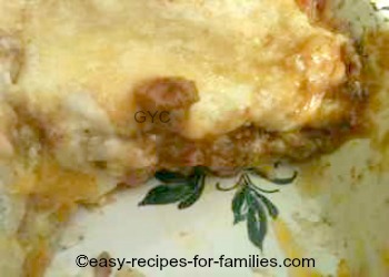 Pumpkin lasagne recipe