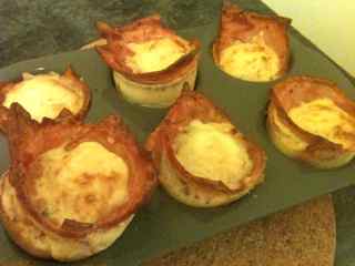 Bacon and Egg Pielets