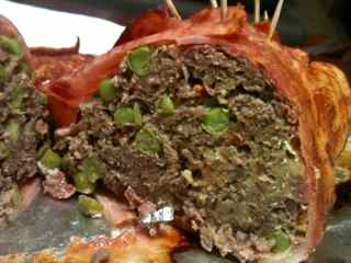 Recipies With Ground Beef - Bacon Wrapped Meat Loaf