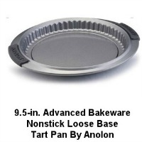 Anolon Non 9.5 inch Stick Loose Base Tart Pan.  CLICK HERE FOR MORE DETAILS.