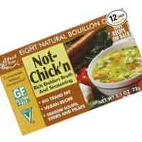 Edward Sons Not Chickn Bouillon Cubes 2.5 oz box 12 in a pack. CLICK HERE FOR MORE DETAILS