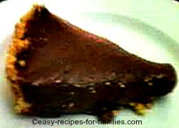 Grandma's no-bake chocolate pie