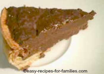 Easy Double Chocolate Pie Recipe