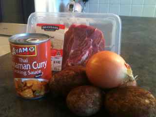Easy Massaman Curry Recipe - Ingredients