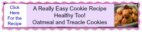 An easy cookie recipe personal ad for oatmeal and treacle cookies