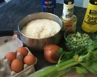 Easy Fried Rice Recipe - Ingredients