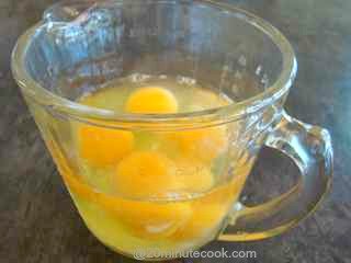 Eggs ready to be beaten