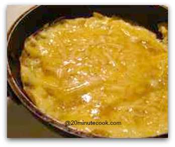 The Cheese Omelet Cooks In No Time!