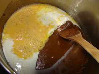 Add liquid ingredients