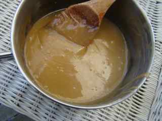 The frosting is ready