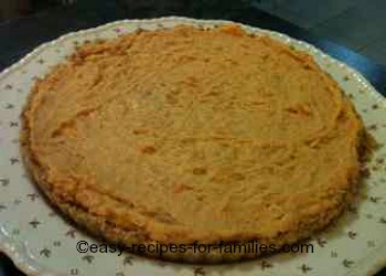 No Bake Pumpkin Pie Plated