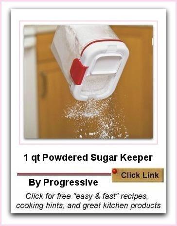 Powdered Sugar keeper by Progressive