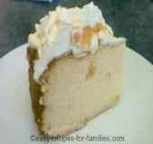 a slice of pumpkin cheesecake