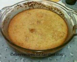 Pumpkin Cobbler baked