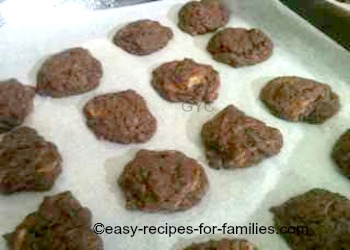 A tray of freshly baked chocolate pumpkin cookies