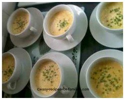 Pumpkin Soup Recipe served for 6