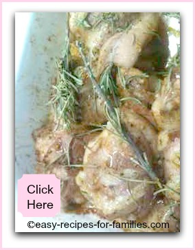 Quick and Easy Chicken Recipes - Chicken fillets in a honey and mustard marinade roasted