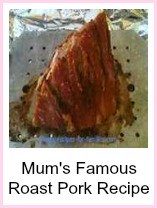 Mum's famous roast pork recipe