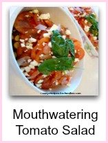 Tomatoe Salad - mouthwateringly delicious